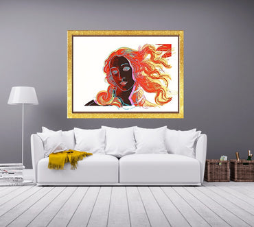 ANDY WARHOL- "Birth Of Venus" #318 Silkscreen- Unsigned Proof- Museum Quality - Prints Book Cover- Pop Art Beauty