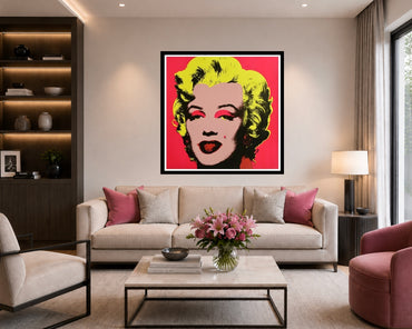 ANDY WARHOL–"Marilyn Monroe" #31 Layered Silkscreen Unsigned Proof-Museum Quality Pop 36X36" | Pop Art
