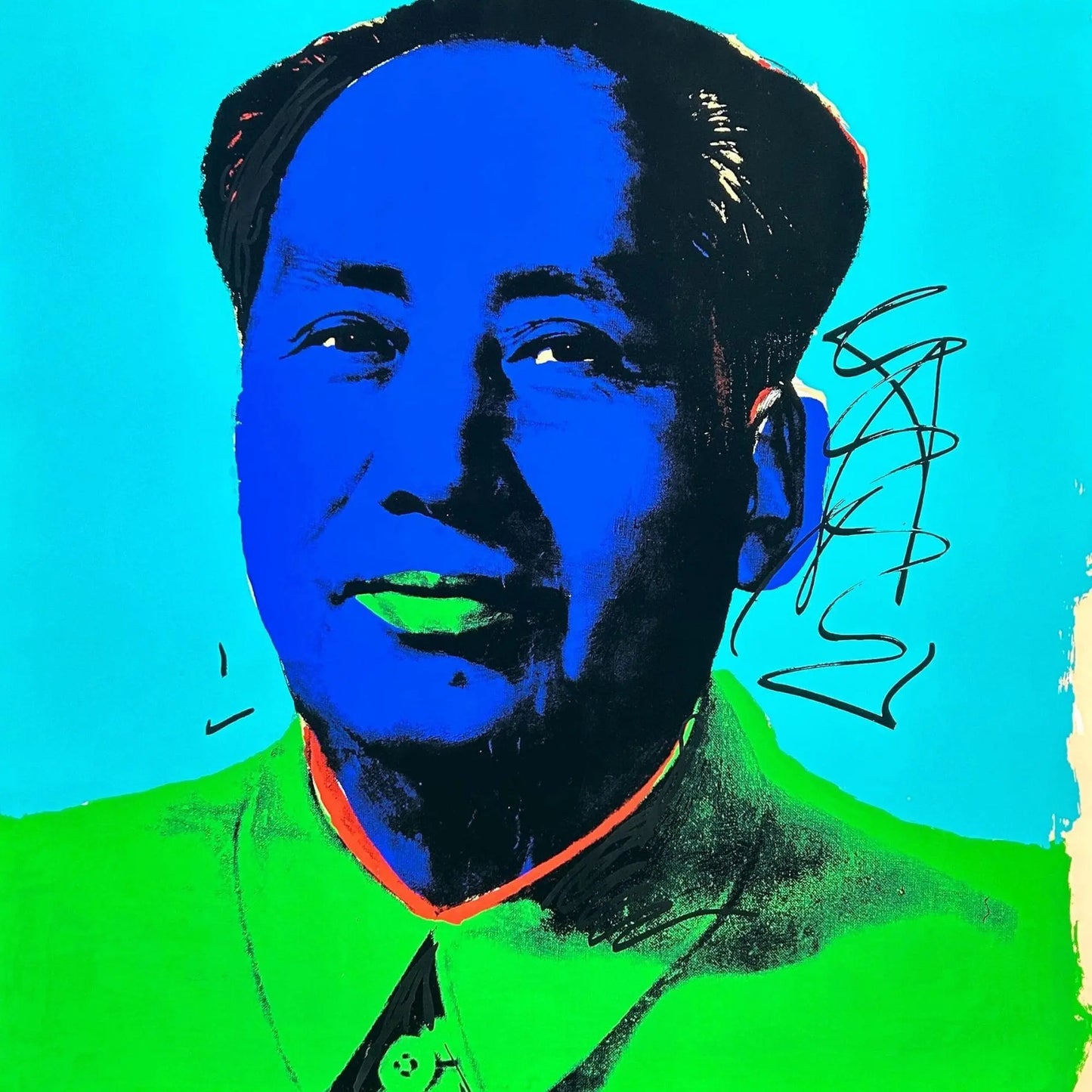 ANDY WARHOL-"Mao" #99- Screenprint Proof- Museum Quality-Mao Zedong Pop Art- 36x36" Wall Art