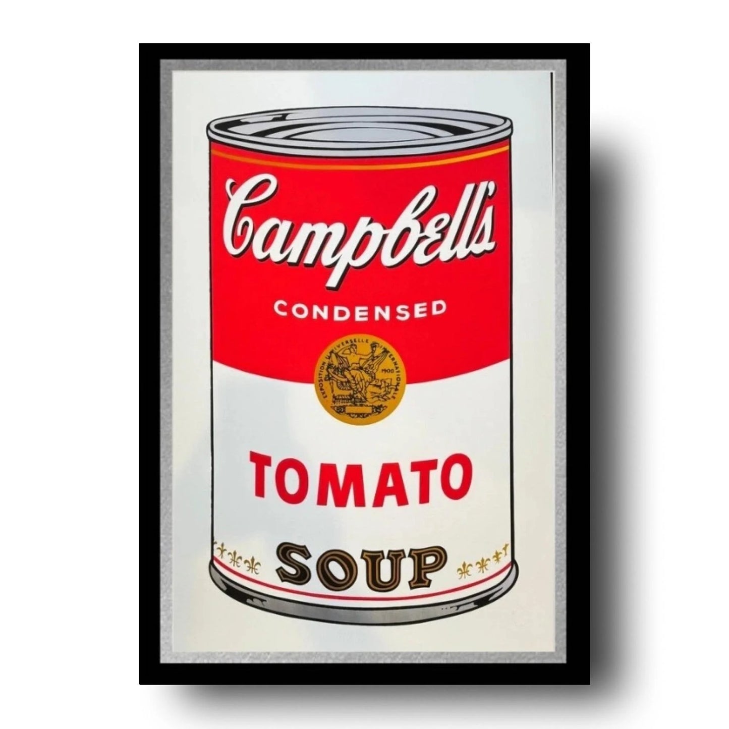 ANDY WARHOL- "Campbell Soup" Tomato - Unsigned Proof-Museum Quality- Full sized 23x35" Wall Decor