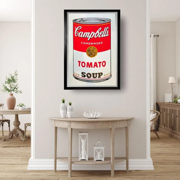 ANDY WARHOL- "Campbell Soup" Tomato - Unsigned Proof-Museum Quality- Full sized 23x35" Wall Decor