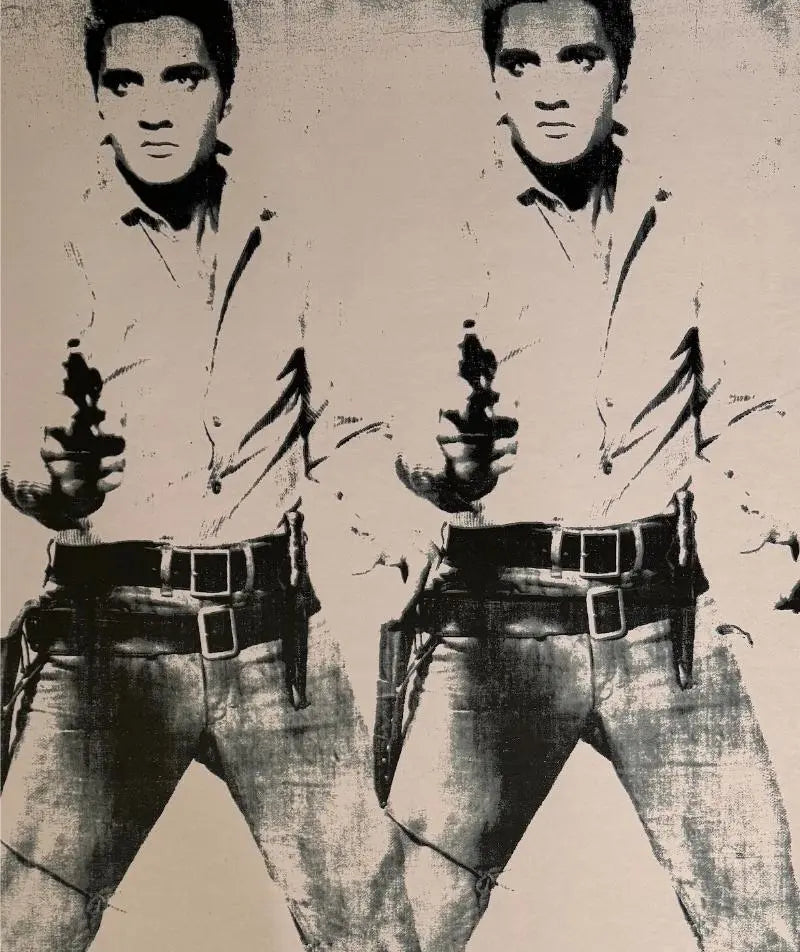 ANDY WARHOL “DOUBLE ELVIS"- Silkscreen (Screenprint)- Proof - 25 3/5 x 40"