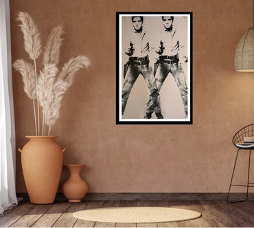 ANDY WARHOL “DOUBLE ELVIS"- Silkscreen (Screenprint)- Proof - 25 3/5 x 40"