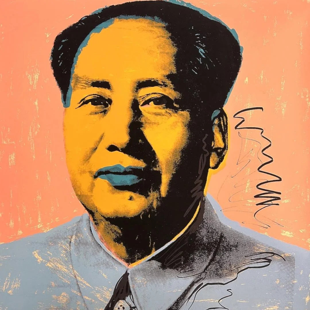 ANDY WARHOL-"Mao" #92- Screenprint Proof- Museum Quality-Mao Zedong Pop Art- 36x36" Wall Art