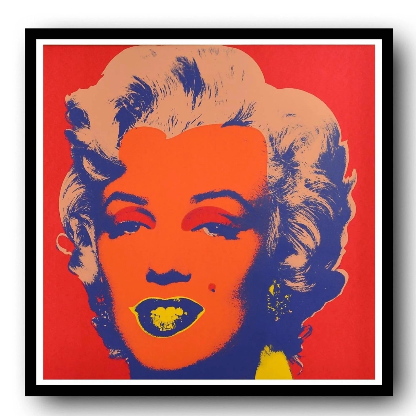 ANDY WARHOL– "Marilyn Monroe" #22 Silkscreen Unsigned Proof-Museum Quality Pop Wall Art-36X36"