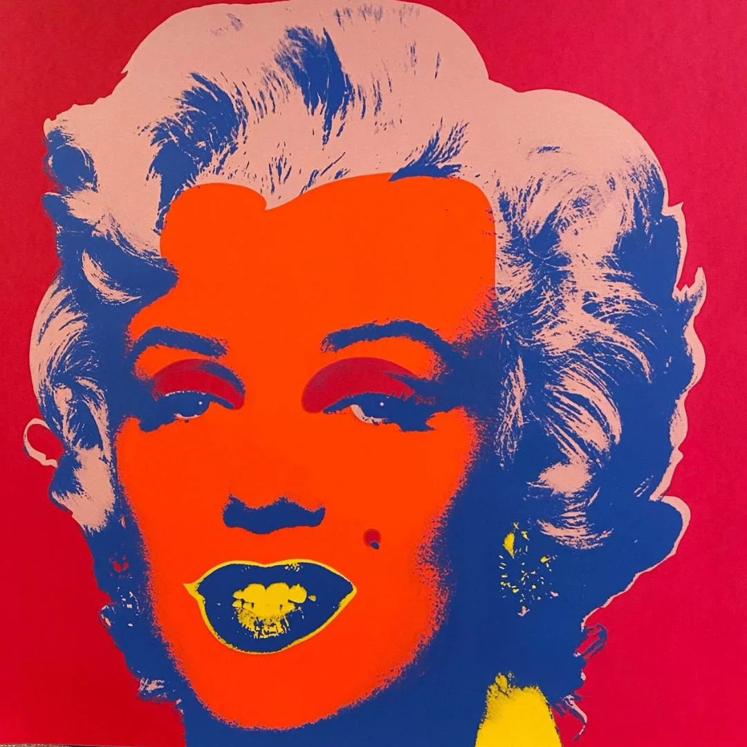 ANDY WARHOL– "Marilyn Monroe" #22 Silkscreen Unsigned Proof-Museum Quality Pop Wall Art-36X36"
