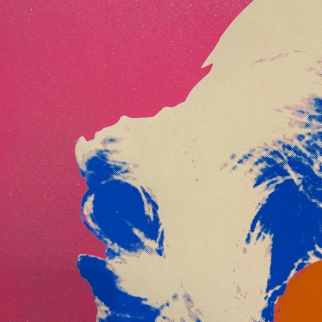ANDY WARHOL– "Marilyn Monroe" #22 Trial Proof Screenprint- Full Diamond Dust Bkgrd- Unsigned Pop Wall Art-36X36"