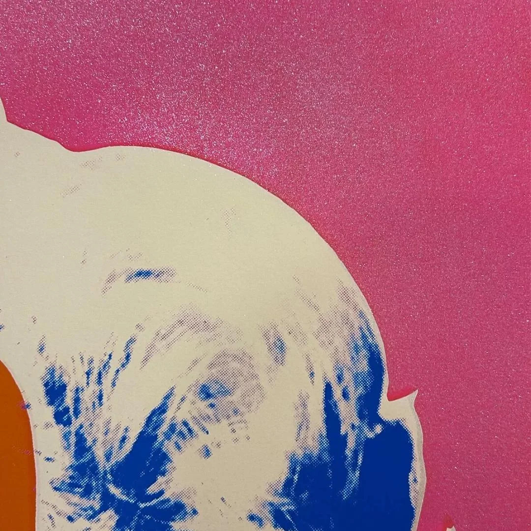 ANDY WARHOL– "Marilyn Monroe" #22 Trial Proof Screenprint- Full Diamond Dust Bkgrd- Unsigned Pop Wall Art-36X36"