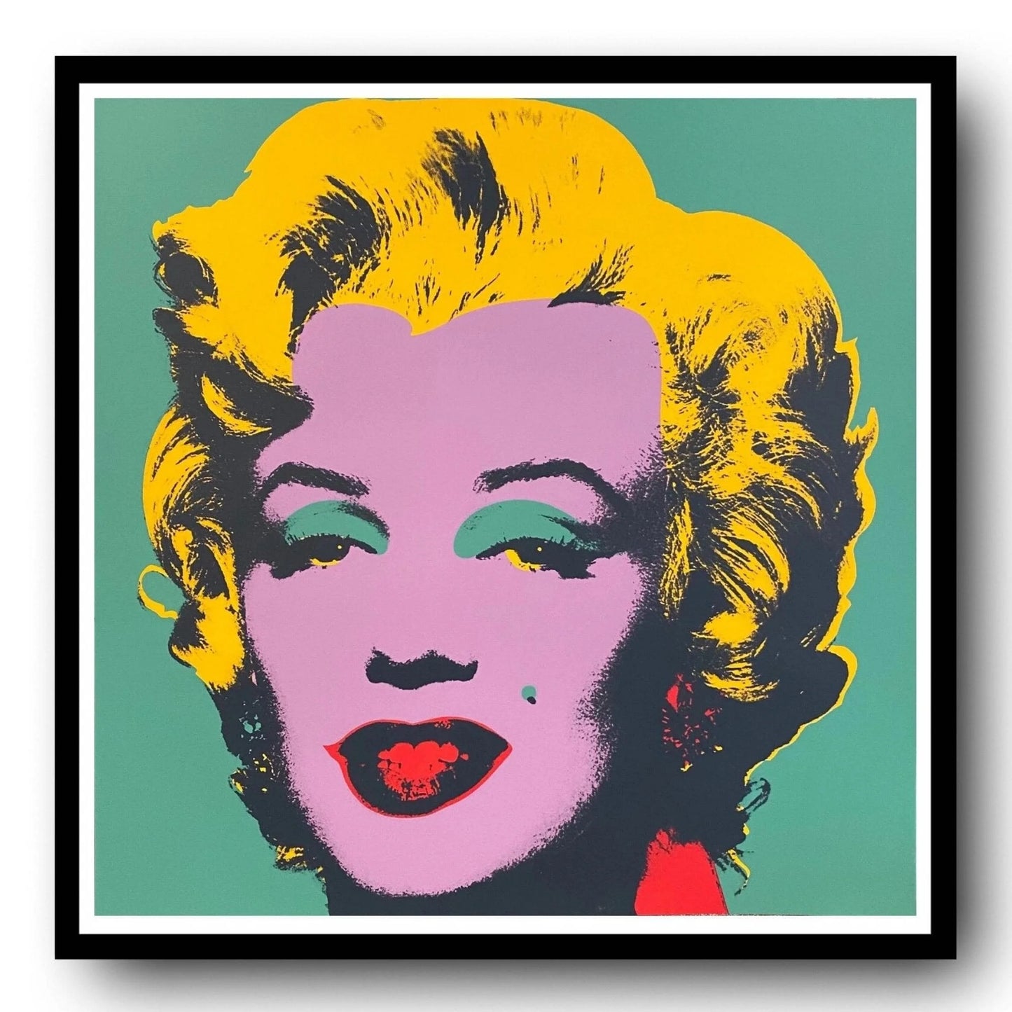ANDY WARHOL– "Marilyn Monroe" #23 Silkscreen Unsigned Proof-Museum Quality Pop Wall Art-36X36"