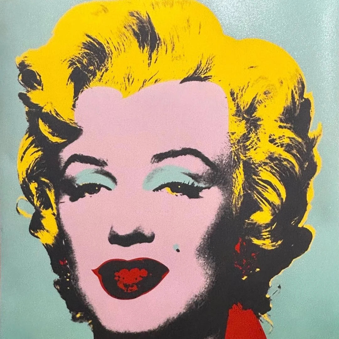 ANDY WARHOL– "Marilyn Monroe" #23 Trial Proof Screenprint- Full Diamond Dust Bkgrd- Unsigned Pop Wall Art-36X36"