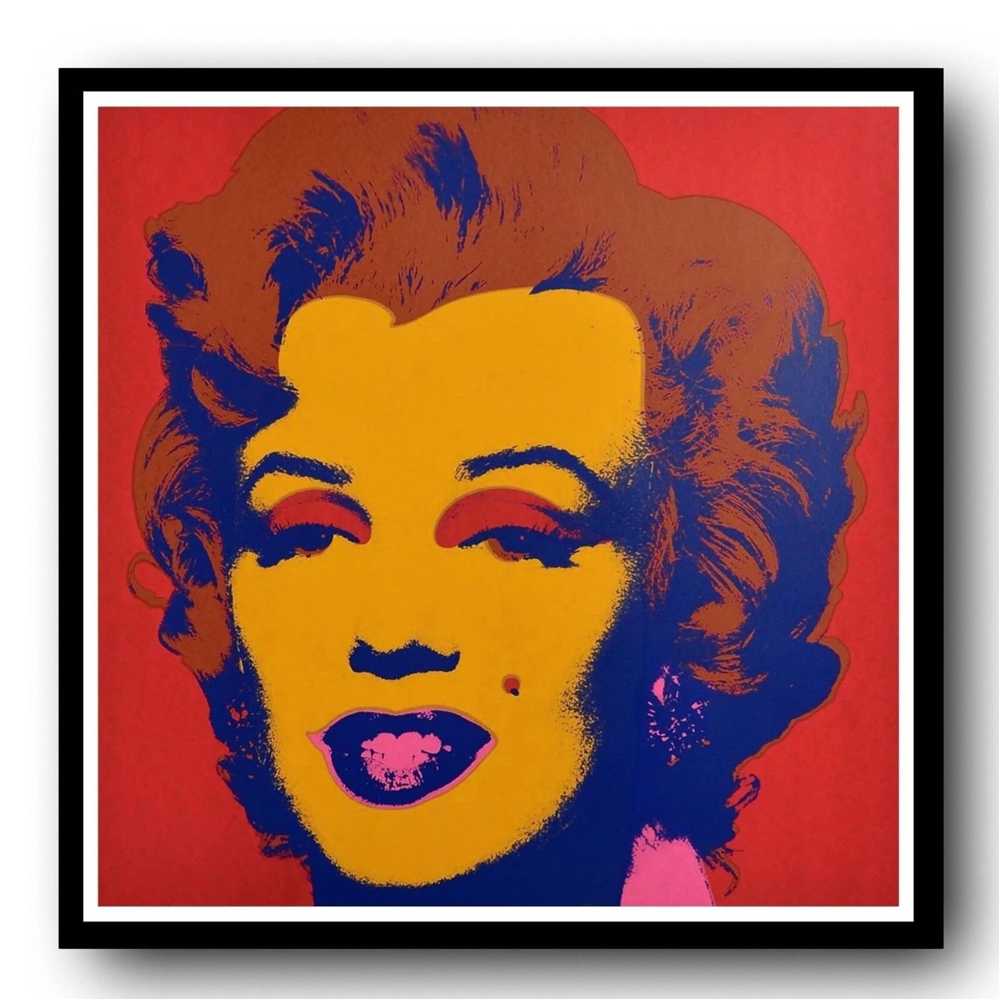 ANDY WARHOL–"Marilyn Monroe" #27 Silkscreen Unsigned Proof-Museum Quality Pop Wall Art-36X36"
