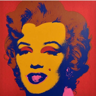 ANDY WARHOL–"Marilyn Monroe" #27 Layered Silkscreen Unsigned Proof-Museum Quality Pop 36X36" | Pop Art