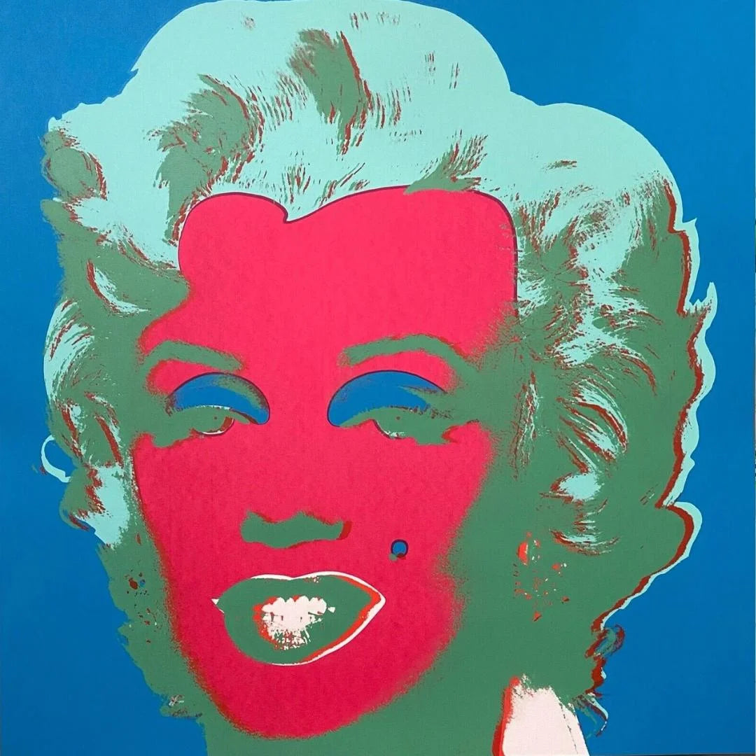 ANDY WARHOL–"Marilyn Monroe" #30 Silkscreen Unsigned Proof-Museum Quality Pop Wall Art-36X36"