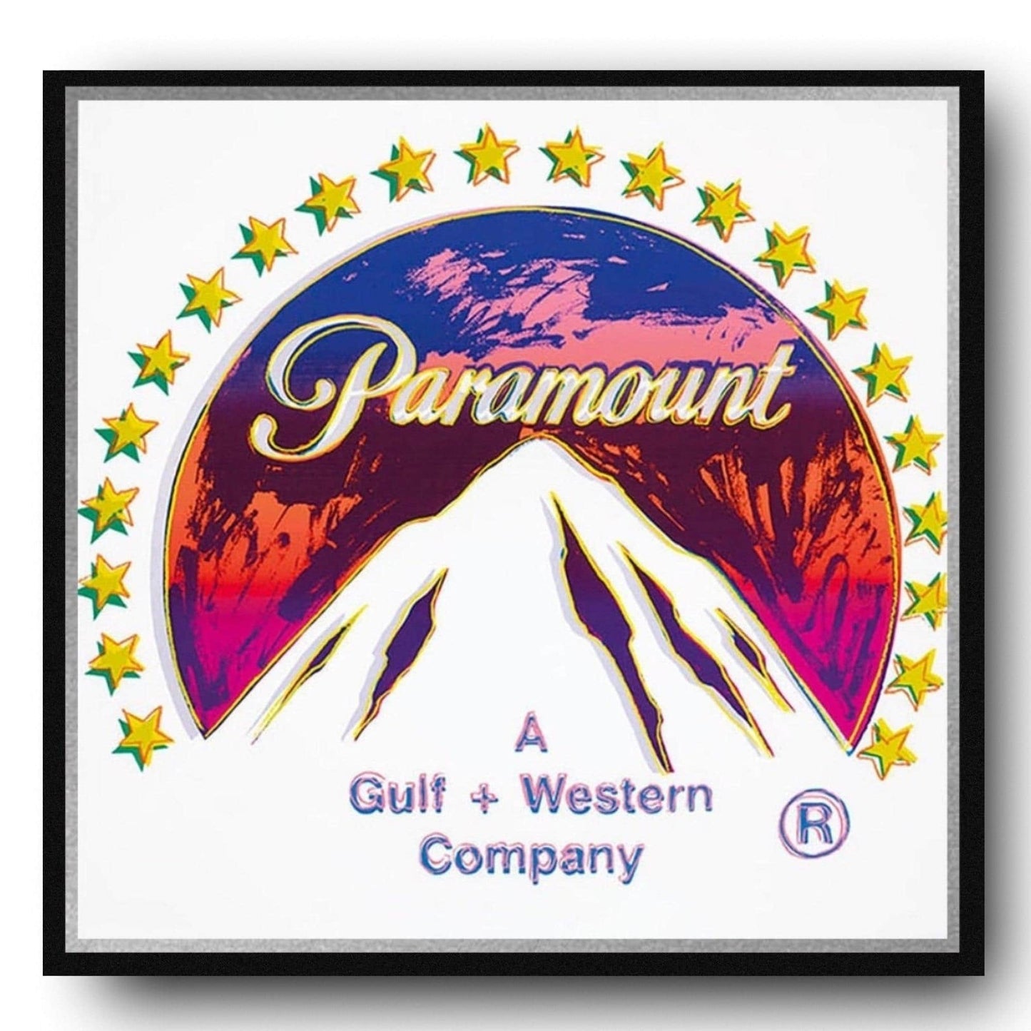 ANDY WARHOL "Paramount" Silkscreen Proof-Museum Quality- Ads Suite -38x38" Wall Art