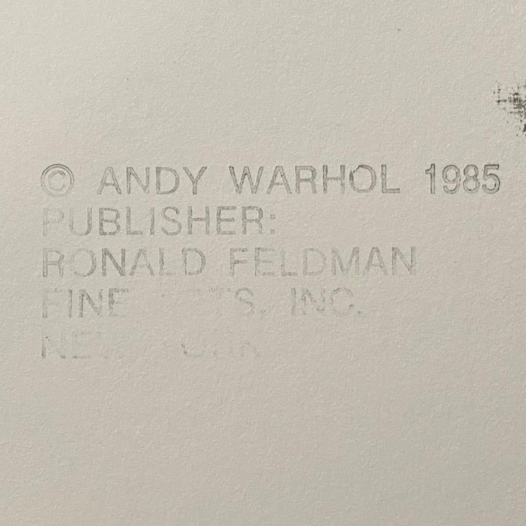 ANDY WARHOL "Paramount" Silkscreen Proof-Museum Quality- Ads Suite -38x38" Wall Art