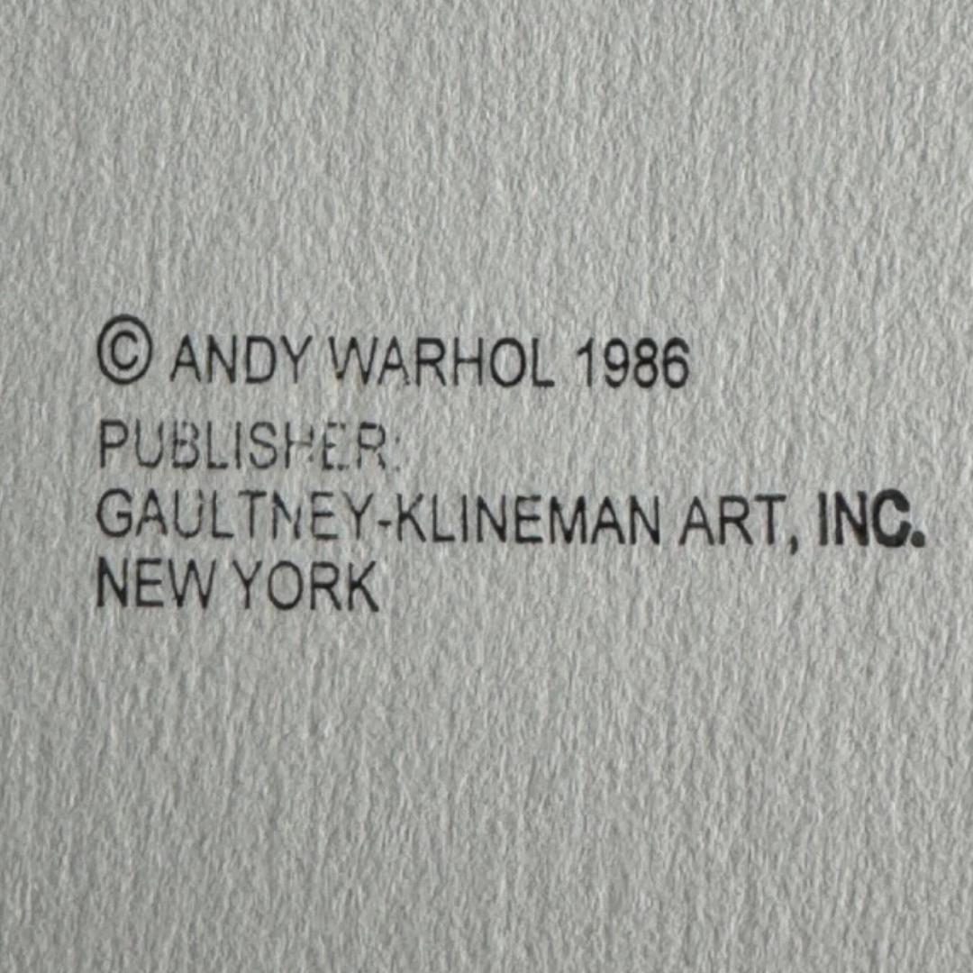 ANDY WARHOL– “Indian Shield"- Blue Trial Screenprint- Cowboys and Indians- Unsigned Proof- Museum Quality 36x36" Wall Art