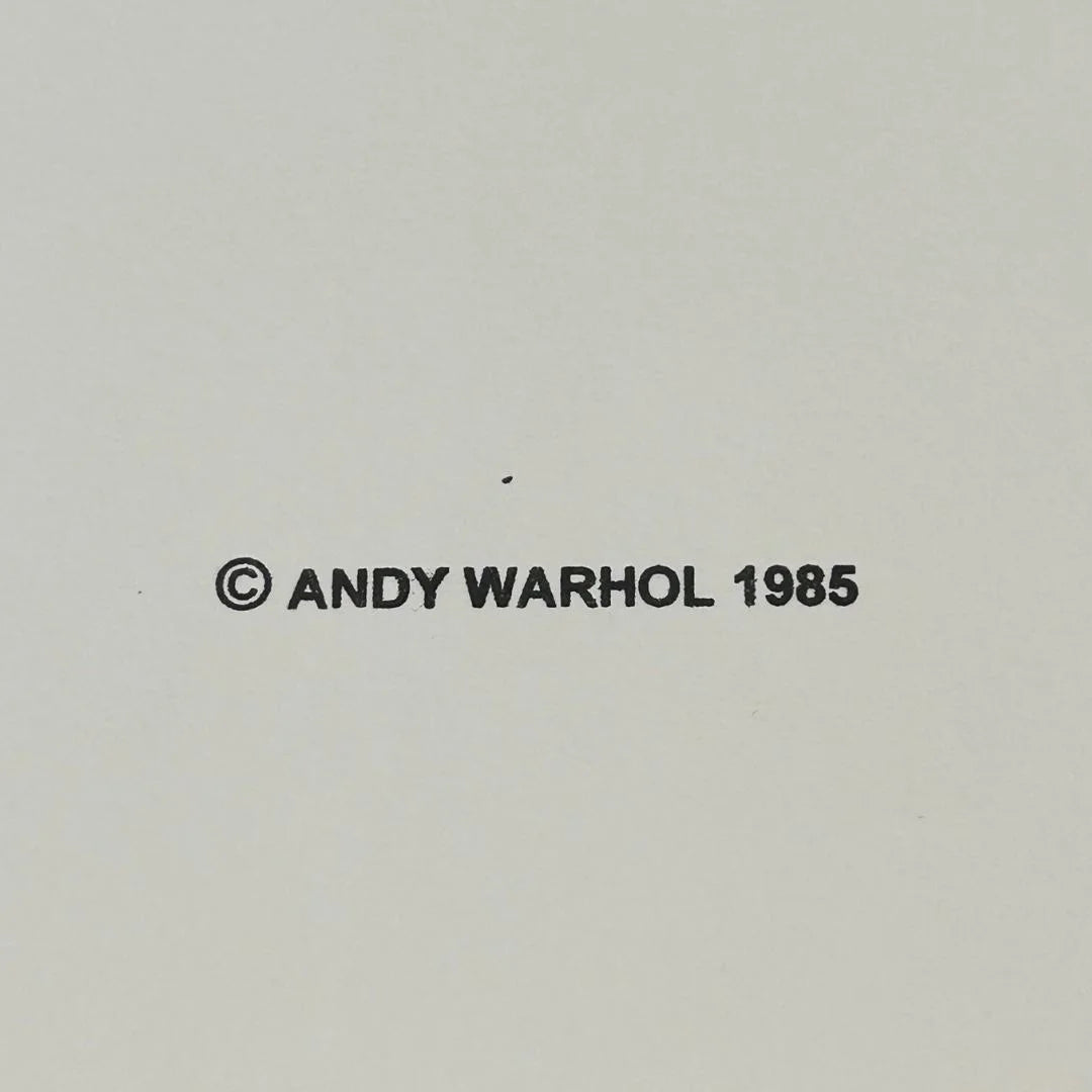 ANDY WARHOL “Queen Margarethe Denmark" #343–Blue Trial Proof- Screenprint-Diamond Dust-Top Quality-Full Sized Wall Art
