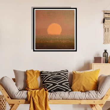 ANDY WARHOL– “Sunset" #76 Unique Screenprint- Unsigned Proof Edition-Museum Quality 34x34" | Pop Art