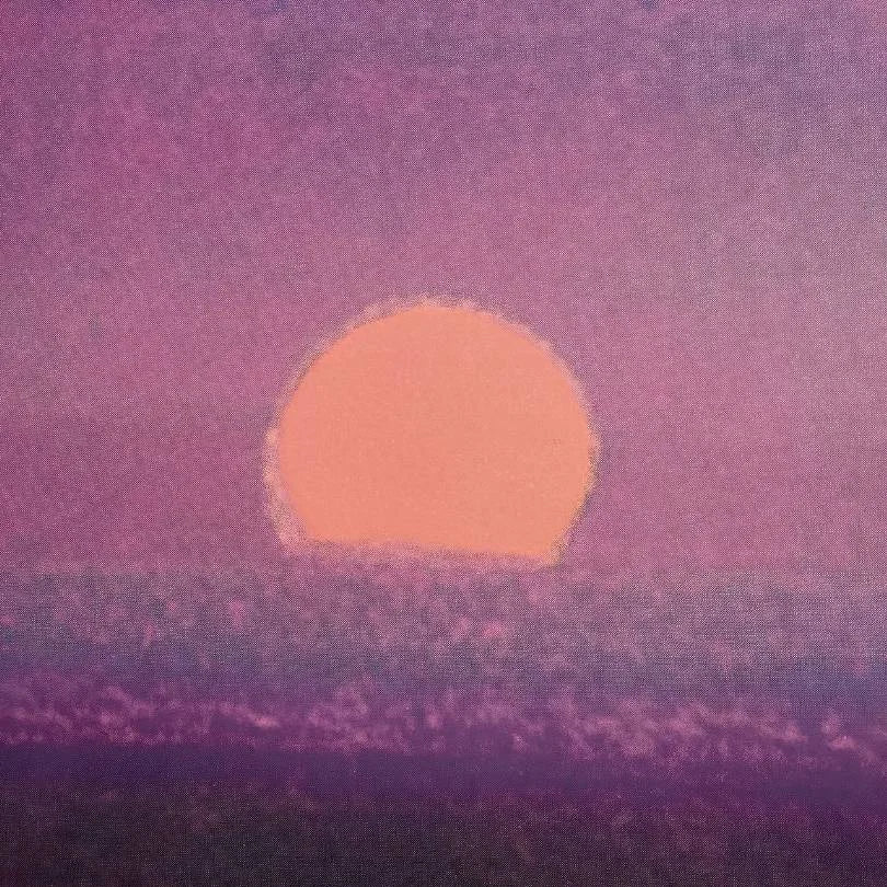 ANDY WARHOL– “Sunset" #418 Unique Screenprint- Unsigned Proof Edition-Museum Quality 34x34" Wall Art