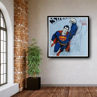 Andy Warhol - Superman (F&S II # 260) Light Blue Trial DD Decor Idea