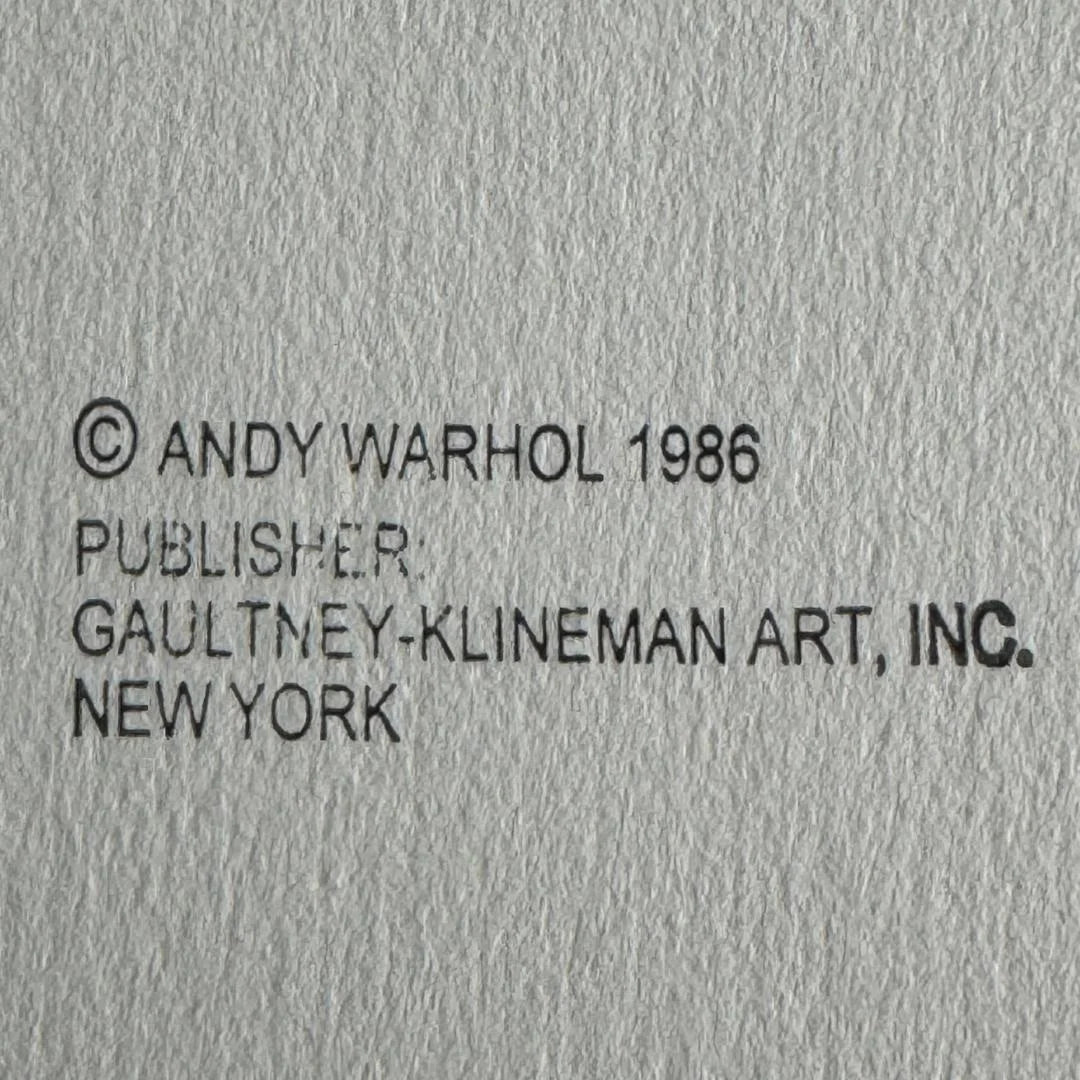 Andy WARHOL “ANNIE OAKLEY” - Trial Screenprint - Cowboys Indians Series - Museum Board - 36x36" Wall Art