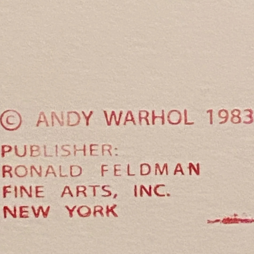 ANDY WARHOL “Giant Panda" Silkscreen Trial Proof– Endangered Species-Museum Quality- 38 X 38" Animal Wall Art