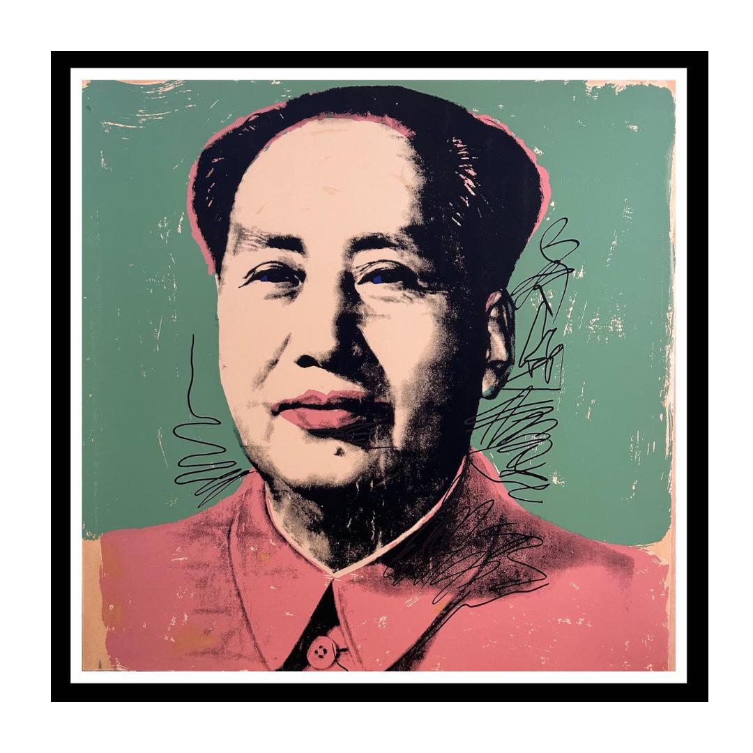 ANDY WARHOL-"Mao" #95- Screenprint Proof- Museum Quality-Mao Zedong Pop Art- 36x36" Wall Art