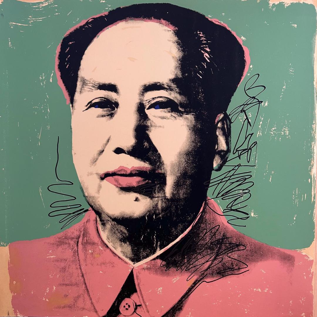 ANDY WARHOL-"Mao" #95- Screenprint Proof- Museum Quality-Mao Zedong Pop Art- 36x36" Wall Art