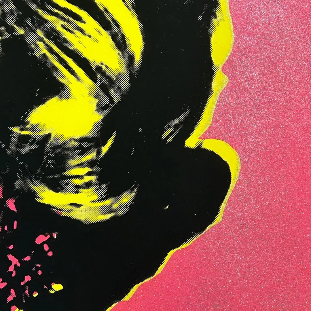 ANDY WARHOL– "Marilyn Monroe" #31 Trial Proof Screenprint- Full Diamond Dust Bkgrd- Unsigned Pop Wall Art-36X36"