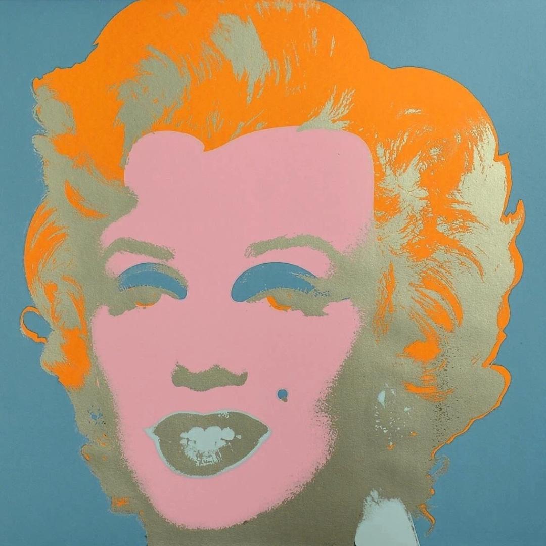 ANDY WARHOL–"Marilyn Monroe" #29 Silkscreen Unsigned Proof-Museum Quality Pop Wall Art-36X36"