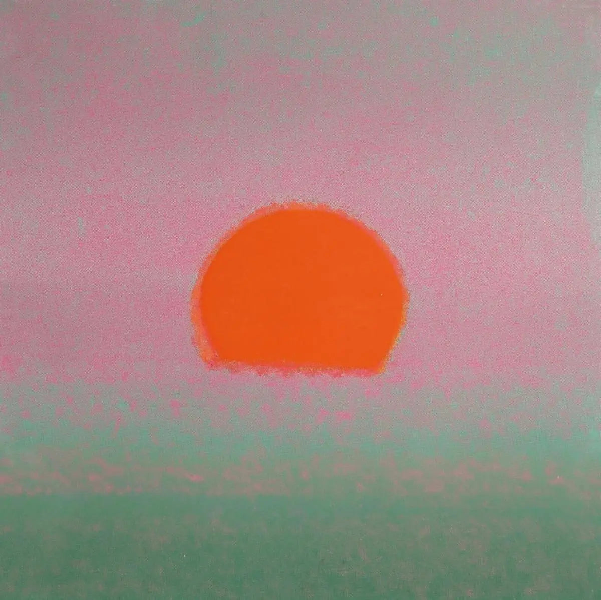 ANDY WARHOL– “Sunset" #155 Unique Screenprint-Unsigned Proof Edition-Museum Quality 34x34" Wall Art