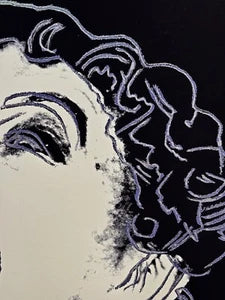 ANDY WARHOL– 2 Piece Pkg: “Mickey & Witch Trial"-Silkscreen Proofs- Diamond Dust Myths- Museum Board-38 x 38" Wall Art