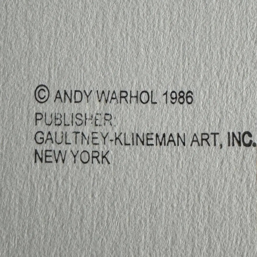 ANDY WARHOL– “War Bonnet"- Trial Screenprint- Cowboys and Indians- Unsigned Proof- Museum Quality 36x36" Wall Art