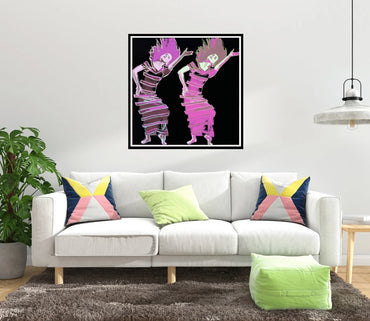 ANDY WARHOL “Martha Graham"- Pink Trial Screenprint- Proof Edition - 36x36" Wall Art