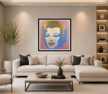 ANDY WARHOL– "Marilyn Monroe" #26 Layered Silkscreen Unsigned Proof-Museum Quality Pop 36X36" | Pop Art