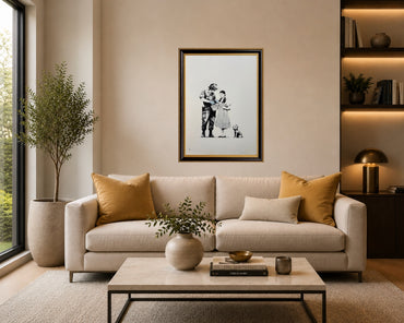 BANKSY "Stop and Search"-Screenprint- Signed-Wizard of Oz-Urban Street Art- Graffiti | Iconic Street Art