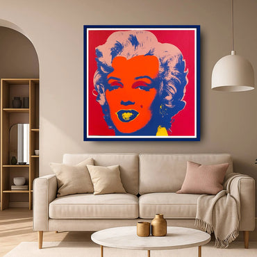 ANDY WARHOL– "Marilyn Monroe" #22 Silkscreen Unsigned Proof-Museum Quality Pop Wall Art-36X36"