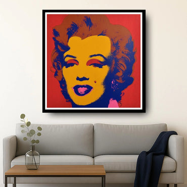 ANDY WARHOL–"Marilyn Monroe" #27 Silkscreen Unsigned Proof-Museum Quality Pop Wall Art-36X36"
