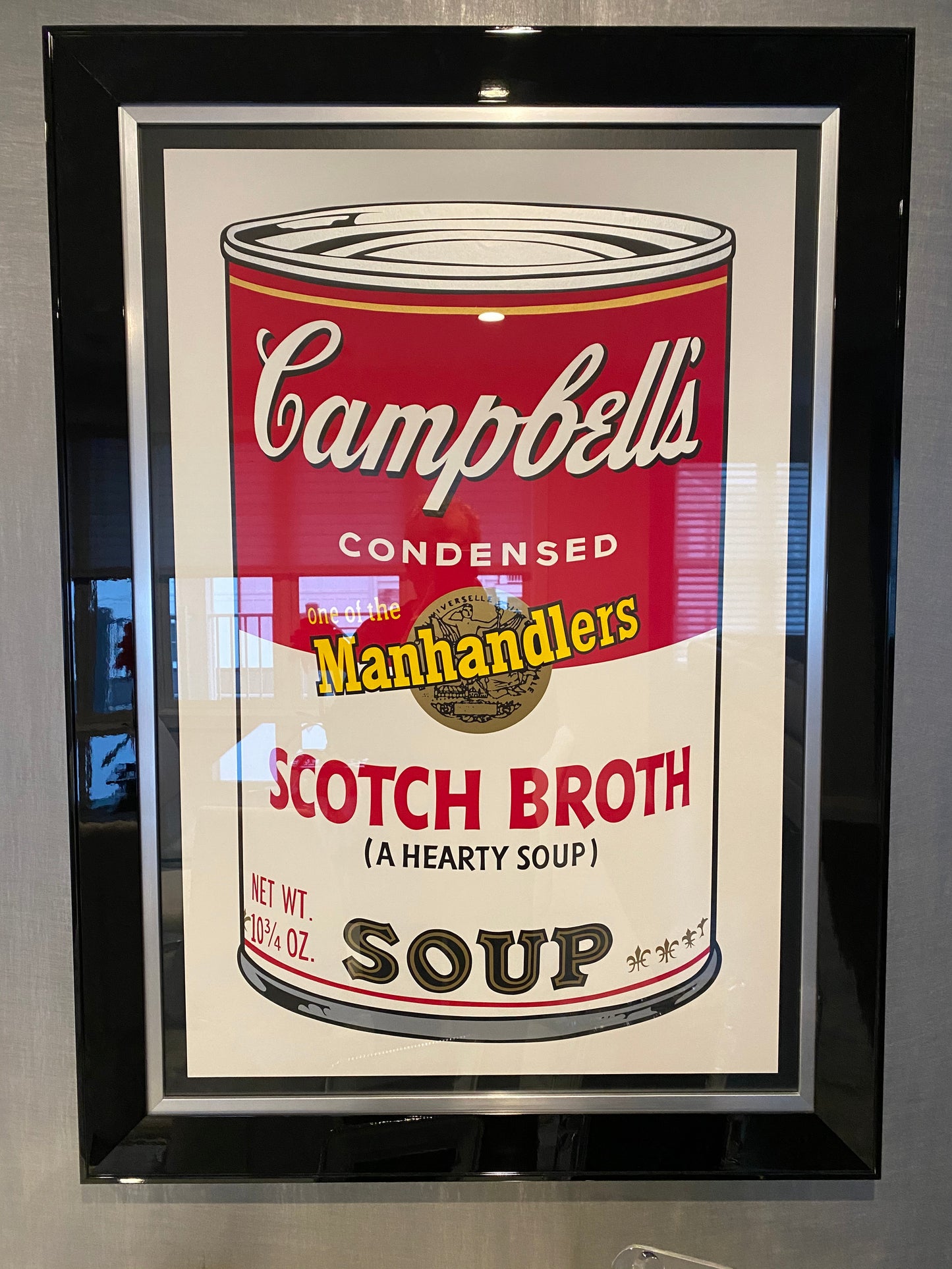 ANDY WARHOL – Original Edition "Campbells Soup" Scotch Broth"-Unsigned- Authentic- Superb Condition