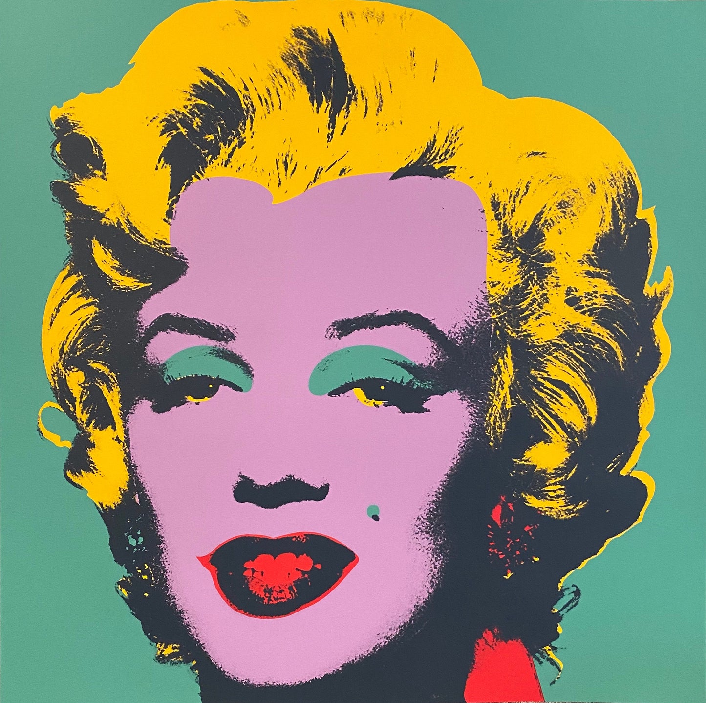 Full sized ANDY WARHOL- 2 "MARILYNS #23 & #28"- Silkscreens (Screenprints)- Superb Quality- 2 Gorgeous Pieces- Shipped Flat.
