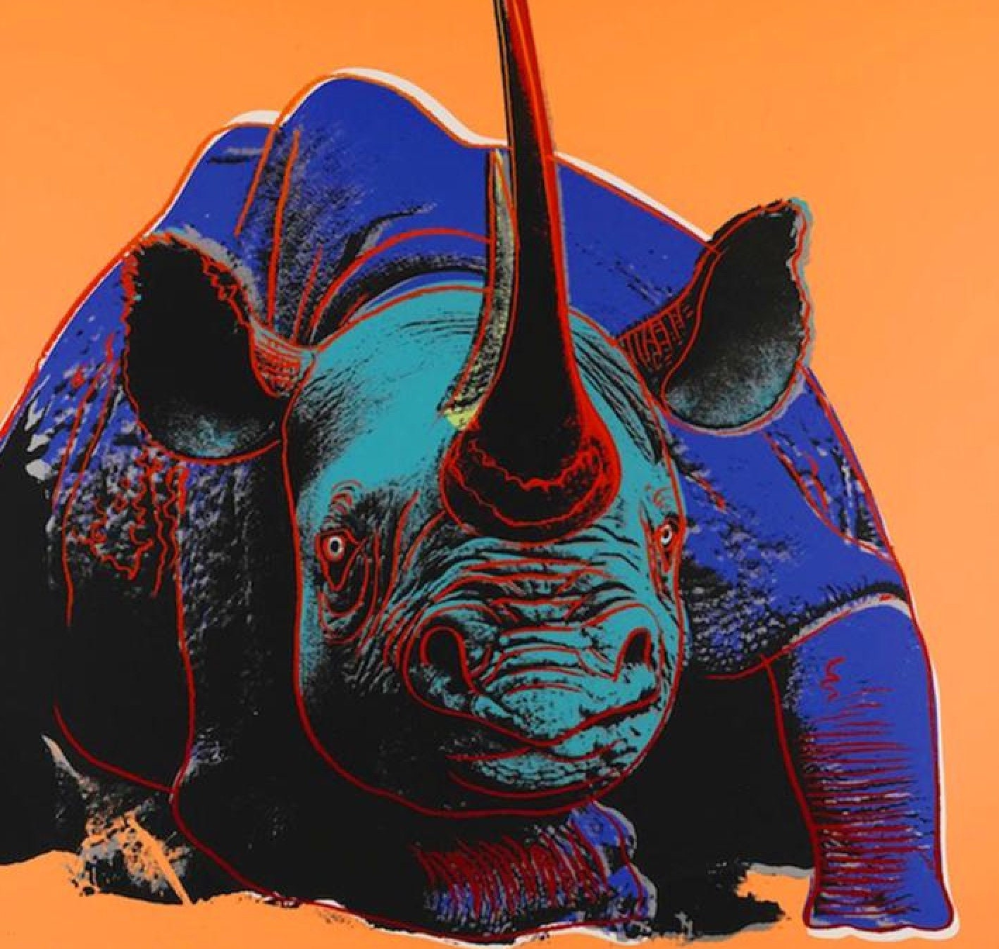 Full sized Andy WARHOL-10 Endangered Species- ALL SILKSCREENS (Screenprints) -Full Animals Suite- Superb Quality - Flat Ship- 10 Beauties!