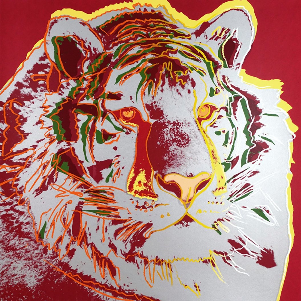 Full sized Andy WARHOL- 10 Endangered Species TRIALS - SILKSCREENS (Screenprints) -Full Animals Suite-Superb Quality- Flat Ship-10 Beauties