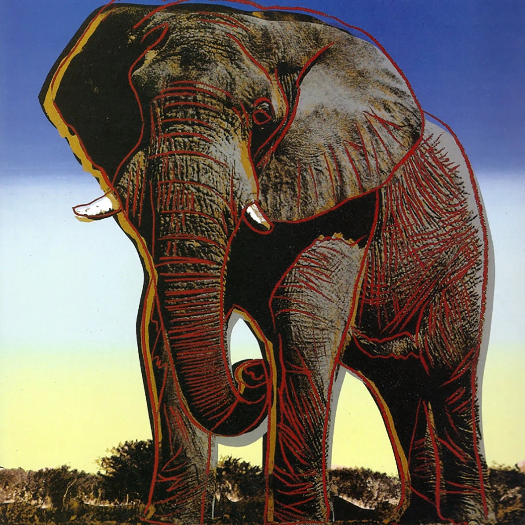 Full sized Andy WARHOL- 10 Endangered Species TRIALS - SILKSCREENS (Screenprints) -Full Animals Suite-Superb Quality- Flat Ship-10 Beauties