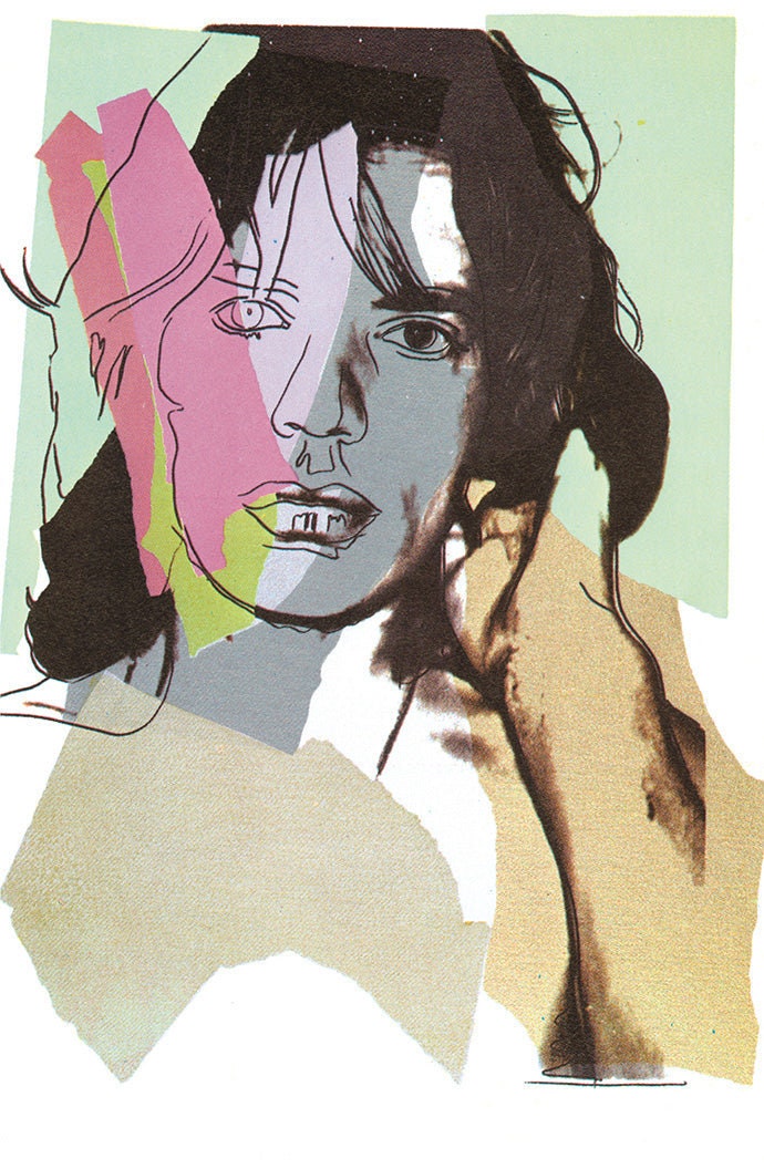 Full sized Andy WARHOL- 2 MICK JAGGER" F S 138 & 140- Silkscreens(Screenprints)- Proof Edition-Highest Quality- Shipped Flat