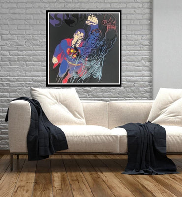 ANDY WARHOL- Silkscreen (Screenprint) with Diamond Dust- Flat Ship- Museum Board- Flat Ship- Excellent Condition- Top 10!