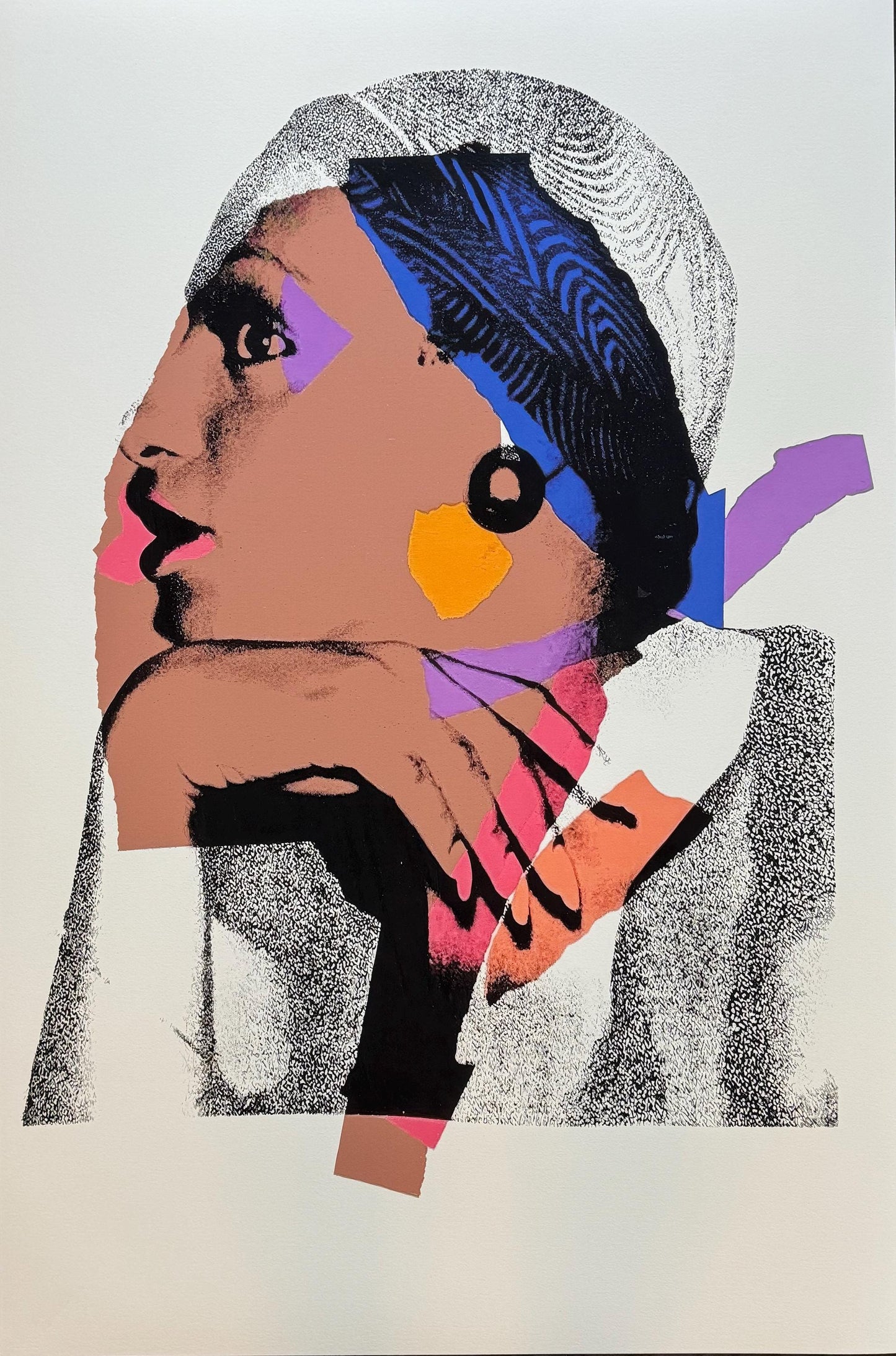 Full sized Andy WARHOL - 2 Piece Pkg. "LADIES and GENTLEMEN"- 2 Screenprints- Shipped Flat- Best Quality- Pride Month Sale!