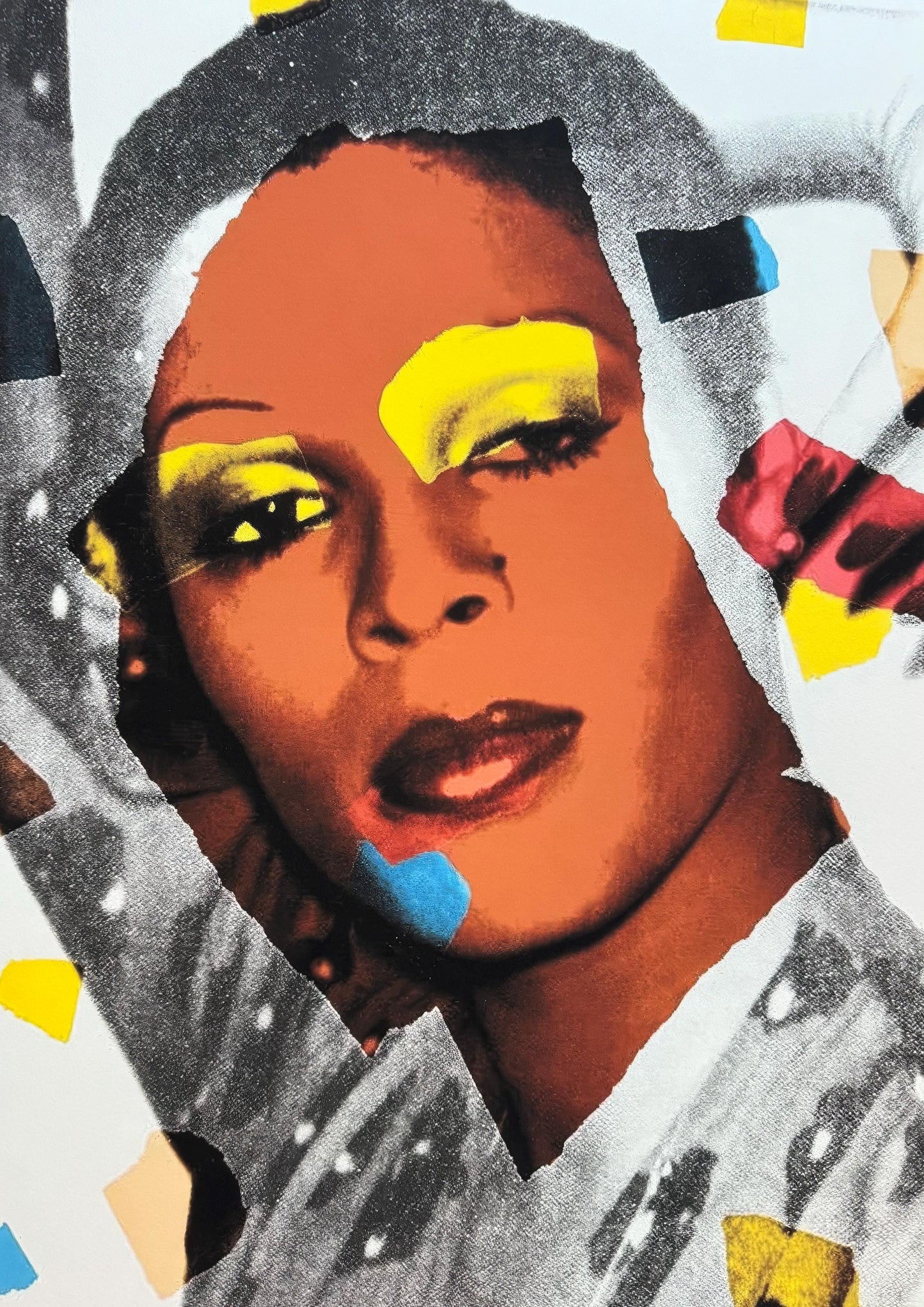 Full sized Andy WARHOL - 2 Piece Pkg. "LADIES and GENTLEMEN"- 2 Screenprints- Shipped Flat- Best Quality- Pride Month Sale!