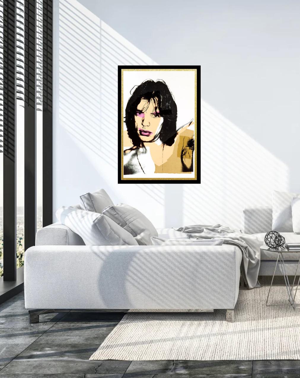Full sized WARHOL- Complete "MICK JAGGER" Suite (10)- All Silkscreens-(Screenprints)- Unsigned Proof Edition-Highest Quality- Shipped Flat