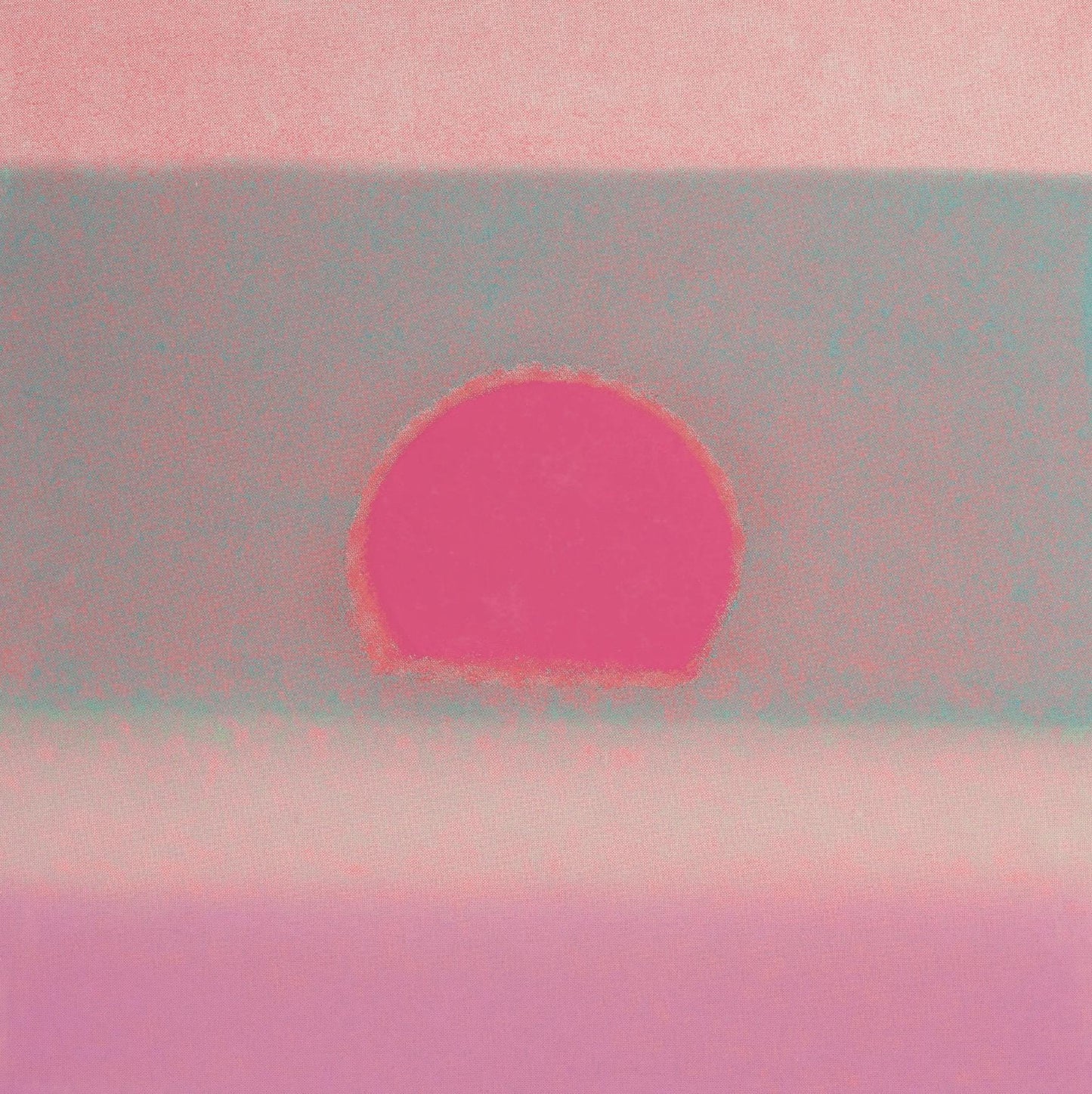 Full sized Andy Warhol "SUNSET"#28- Screenprint- Unsigned. Pop Art- Top Quality- Ships Flat- Great Colors & Best Price.