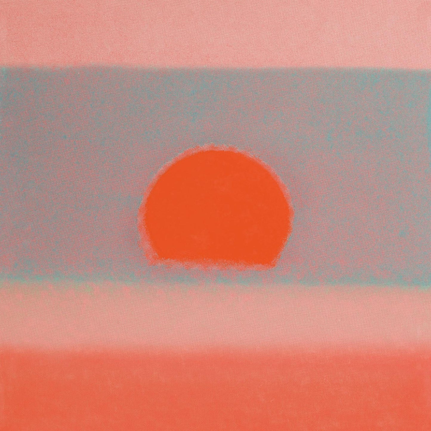 Full sized Andy Warhol "SUNSET"#29- Screenprint - Unsigned. Pop Art- Top Quality- Ships Flat- Great Colors & Best Price.